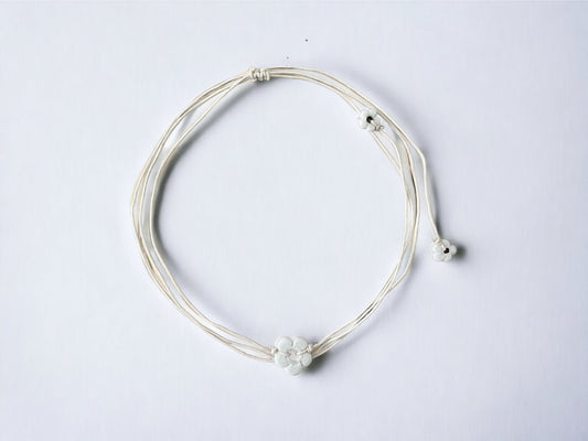 Mini Bianc Fleur Choker (White)